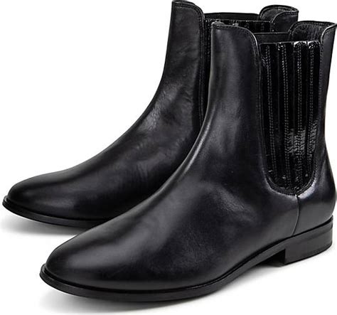 Cox Stiefeletten Flach In Schwarz Bestellen