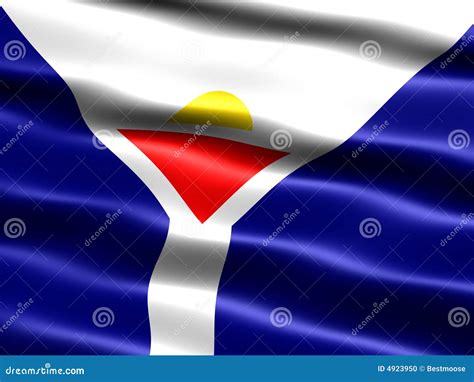 Flag Of Saint Martin Stock Photo - Image: 4923950