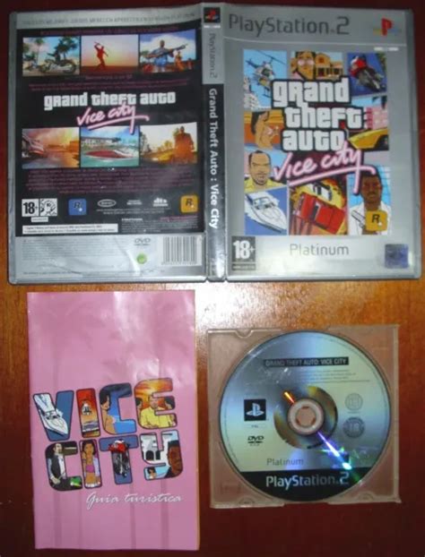 GRAND THEFT AUTO Vice City GTA PlayStation 2 PS2 PStwo Pal España