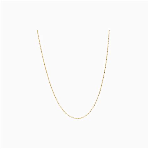 Flat Chain Necklace - Silver/Gold (Nickel-Free) | Blomdahl USA