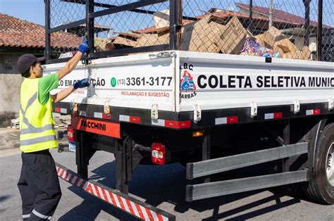 Primeira semana da coleta seletiva em Cubatão recolhe 8 toneladas de