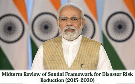 Midterm Review Of Sendai Framework For Disaster Risk Reduction 2015