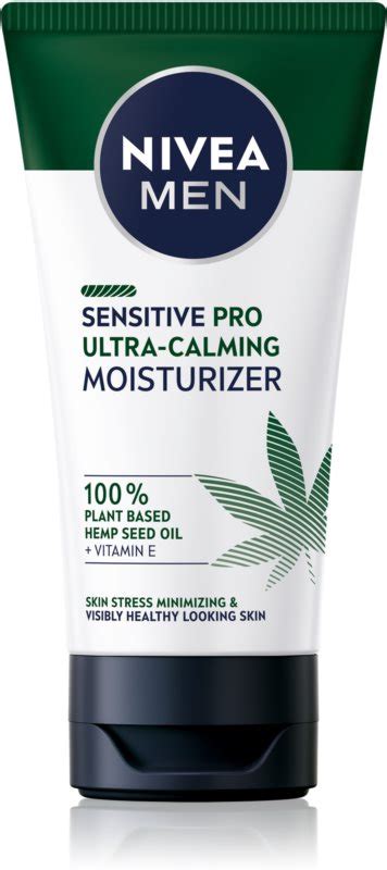 Nivea Men Sensitive Hemp crème apaisante visage à l huile de chanvre