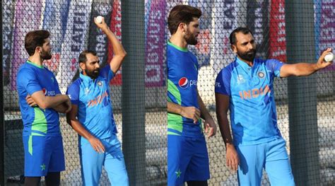 T20 World Cup 2022 Mohammed Shami Shares Tips To Shaheen Shah Afridi On