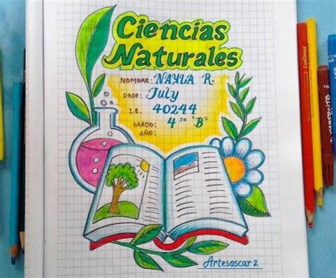 Portadas De Ciencias Naturales F Ciles Y Bonitas Saberimagenes