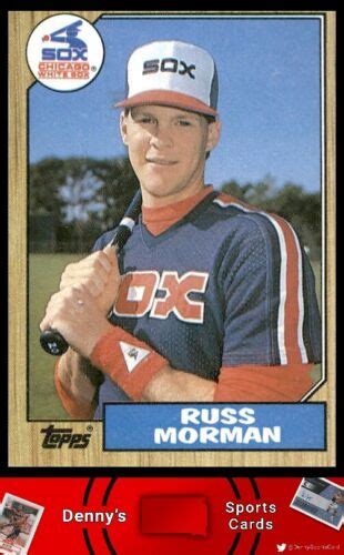 Topps Russ Morman Chicago White Sox Baseball Card Ebay