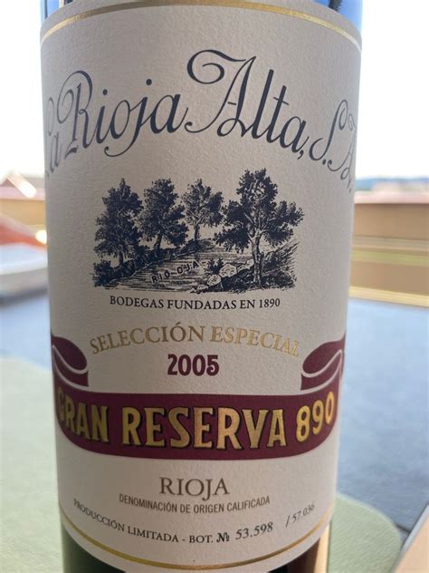 La Rioja Alta Rioja Gran Reserva Selecci N Especial Spain