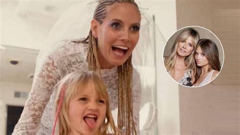 Igualitas así luce hoy Leni la hija modelo de Heidi Klum a sus 19