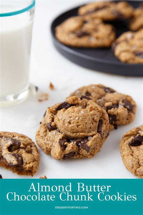 Almond Butter Chocolate Chunk Cookies Recipe Easy Cookie Recipes