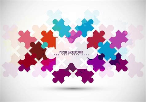 Puzzle Piece Vector Background 96919 Vector Art at Vecteezy