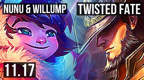 Nunu Willump Vs Twisted Fate Mid Rank Nunu Legendary