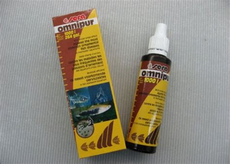 Омнипур (Sera Omnipur): инструкция по применению препарата для рыб