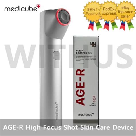 Medicube Age R High Focus Shot Home Skin Care Device W Booster Gel Serum 1ea Ebay