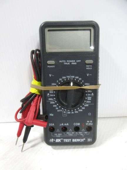 Bk Test Bench True Rms Multimeter Works Albrecht Auction Service