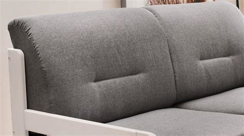 Schlafsofa Kampus 2 Sitzer Dunkelgrau Liegefunktion 154 Cm