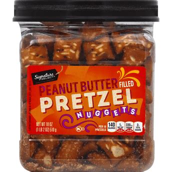 Signature Select Pretzel Peanut Butter Filled Nuggets Oz