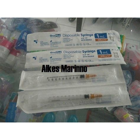 Jual Spuit Onemed Cc Tuberculin Ecer Shopee Indonesia