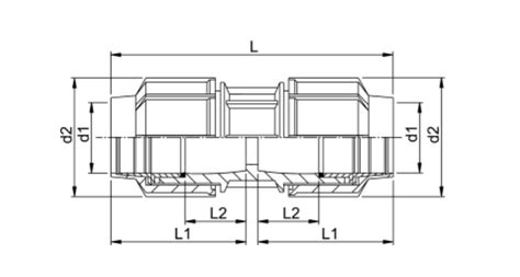 Муфта соединительная компрессионная d32x32мм – Georg Fischer
