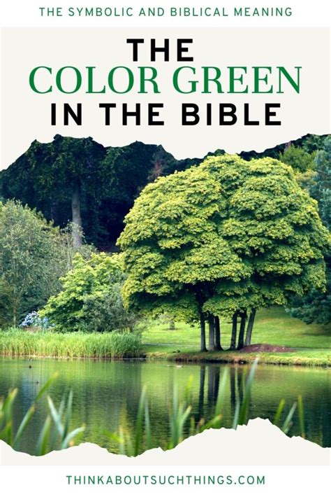 Green In The Bible Incredible Symbolism Meaning And More Think