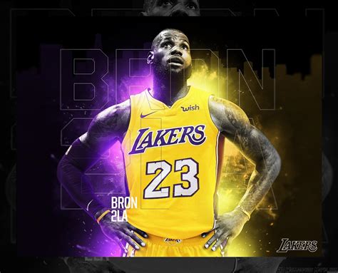 Lakers Lebron James Desktop Wallpapers - Wallpaper Cave