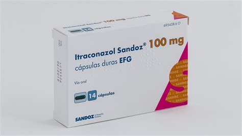 Itraconazol Sandoz Efg Mg Capsulas Farmac Uticos