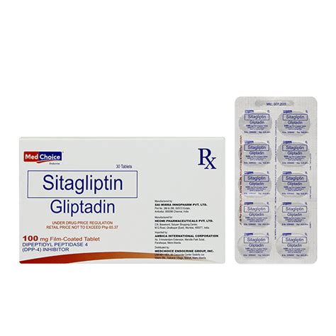 Sitagliptin Gliptadin® Medchoice