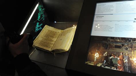 Le Vatican R V Le Ses Documents Secrets Lors D Une Exposition