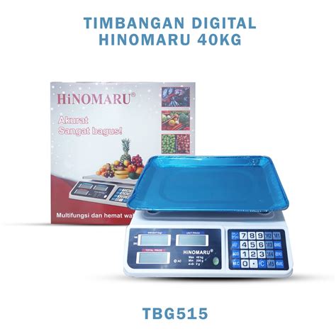 Jual Timbangan Buah Digital Computing Scale 40kg Double Display