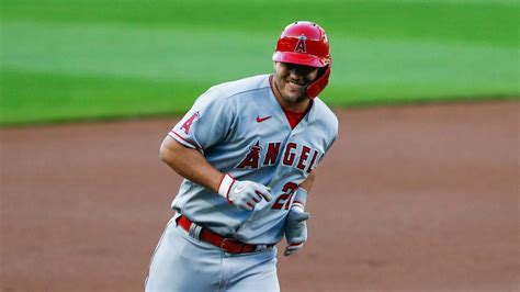 Jessica Trout Celebrates As Mike Hits 7th Home Run To Secure Angels