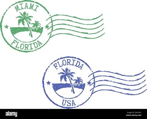 Miami Beach Stock Vector Images Alamy