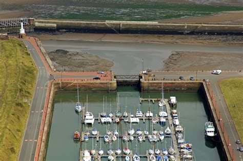 Maryport Harbour and Marina in Maryport, Cumbria, GB, United Kingdom ...