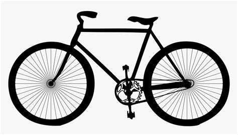 Bicycle Cycling Clip Art - Bicycle Png Black And White, Transparent Png ...