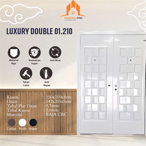 Jual Tbns Luxury Double Pintu Baja Single Lengkap Berkualitas