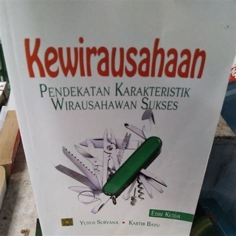 Jual Kewirausahaan Pendekatan Karakteristik Wirausahawan Sukses