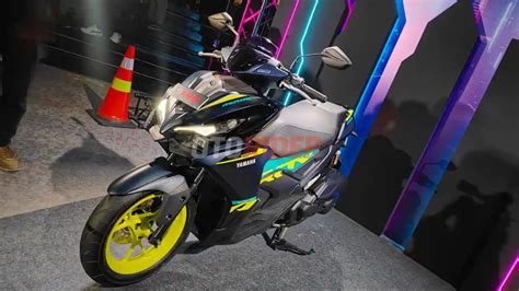 Foto Yamaha Aerox Alpha Pasang Turbo Dan Makin Banyak Fitur