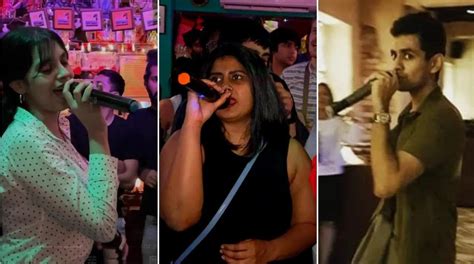 In Photos How Mumbais Karaoke Community Gets Together To Indulge In