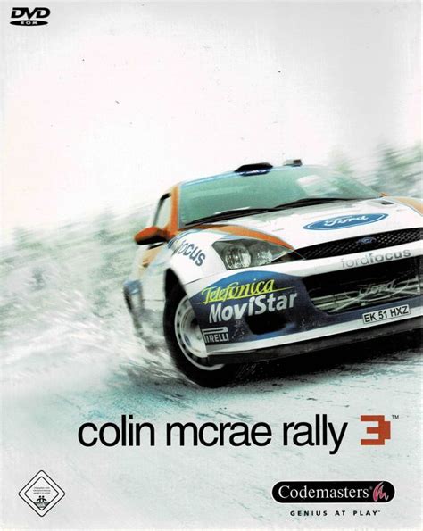 Colin McRae Rally 3 Cover Or Packaging Material MobyGames