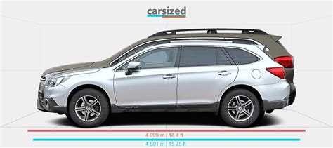 Dimensions Subaru Outback Vs Subaru Ascent Present