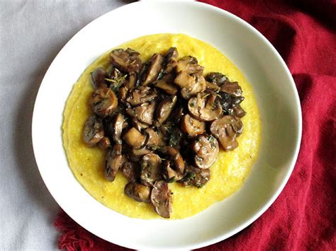 Creamy Polenta With Sautéed Mixed Mushrooms Lisas Kitchen