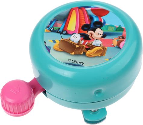 Widek Disney Mickey Mouse Fietsbel Roze