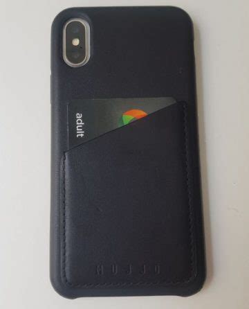 Review Mujjo S Iphone X Leather Wallet Case Is Perfect For The Suited