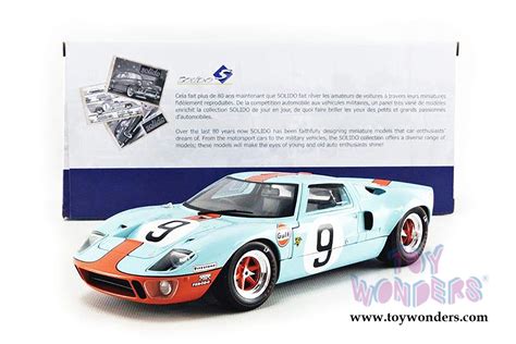 Ford Gt40 Mki 9 Gulf® Oil 24h Of Le Mans S1803001 1 18 Scale Wholesale