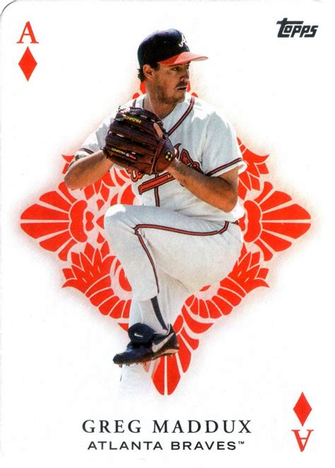 Topps All Aces Aa Greg Maddux Trading Card Database