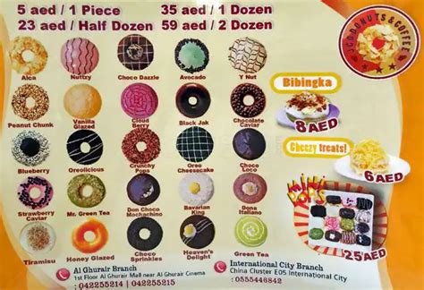 DONUTS MENU Donut Flavors Jco Donuts Donuts 45 OFF