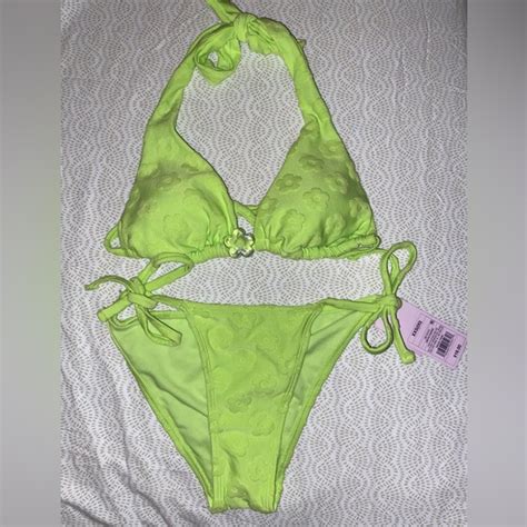 Wild Fable Swim Wildfable Lime Green Bikini Poshmark