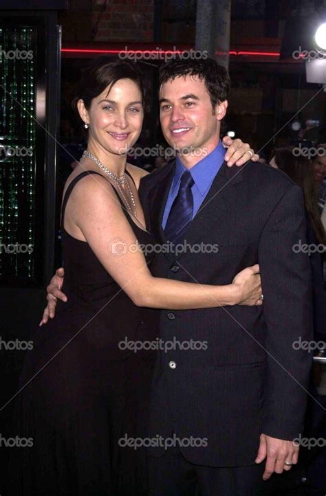 Carrie Anne Moss And Husband Steven Roy Stock Editorial Photo © S