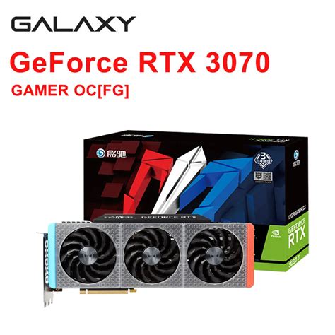 Видеокарта GALAXY RTX3070TI RTX 3070 8G LHR игровая NVIDIA GDDR6X ...