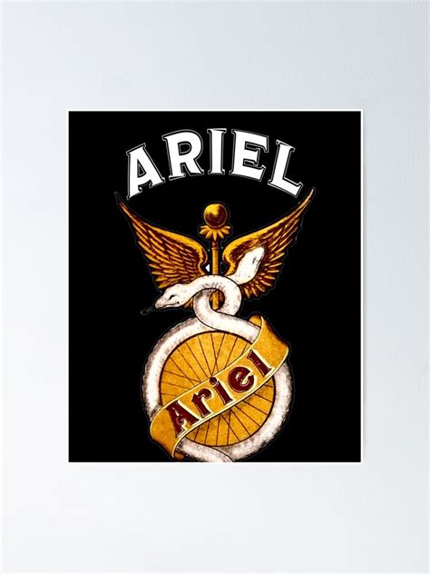 "Ariel Motorcycles Logo 2 " Poster for Sale by LegendVintages | Redbubble