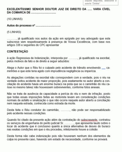 Recibo De Acordo Acidente De Trasito Modelo De Documentos Adm Direito