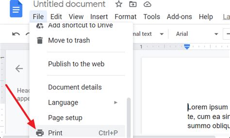 How To Print Multiple Pages On One Page In Google Docs